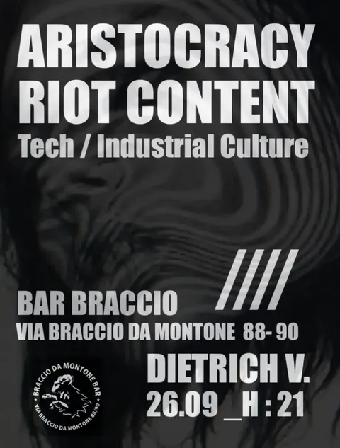 ARISTOCRACY RIOT CONTENT