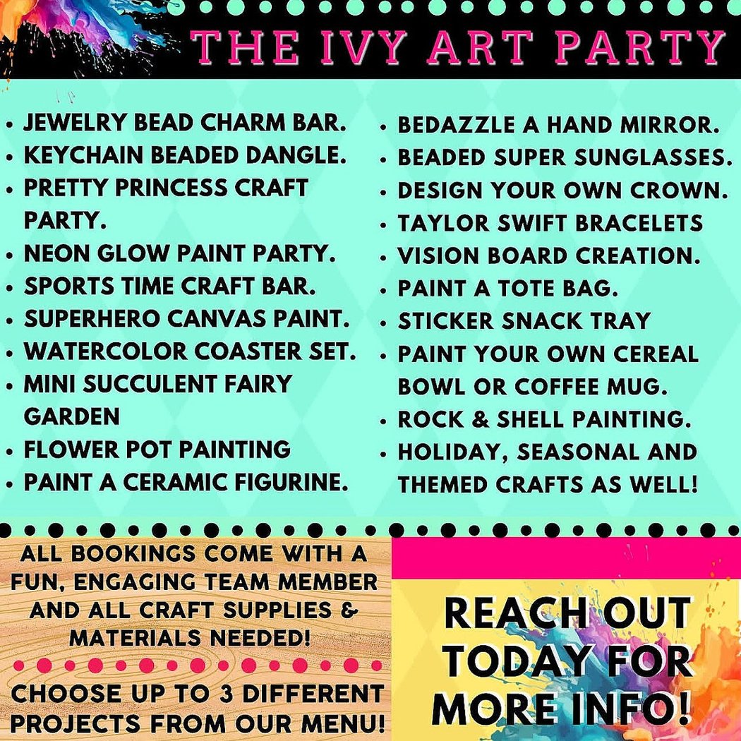 The Ivy Art Party 1
