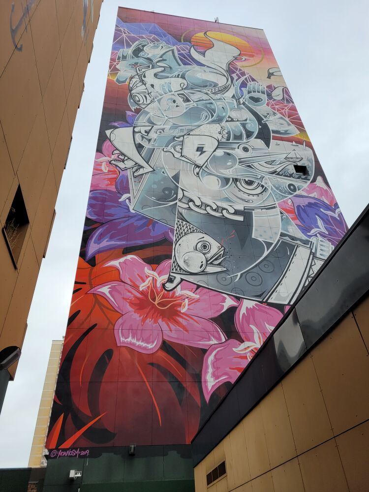 Fresque "Sun-Daze", How & Nosm 1