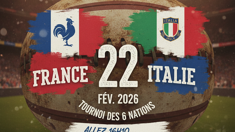 France vs Italie - Tournoi des 6 Nations 2026 1