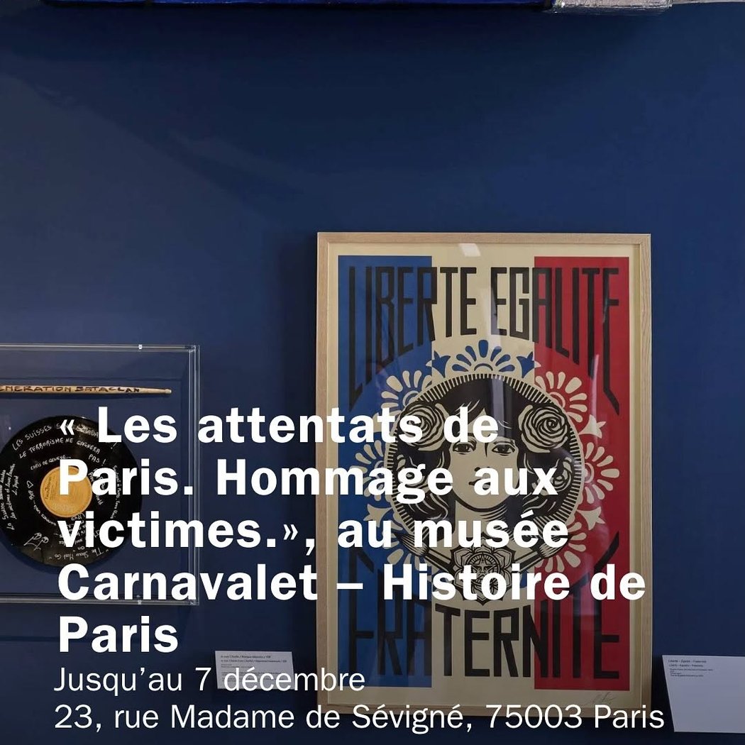 Les attentats de Paris. Hommage aux victimes. 1