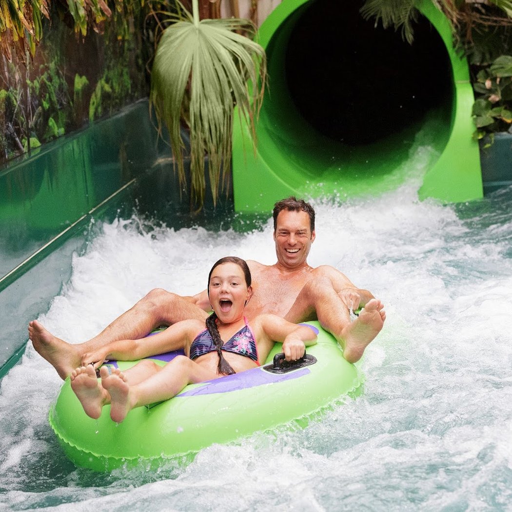 Parc aquatique Aqua Mundo Center Parcs Les Hauts de Bruyères 1