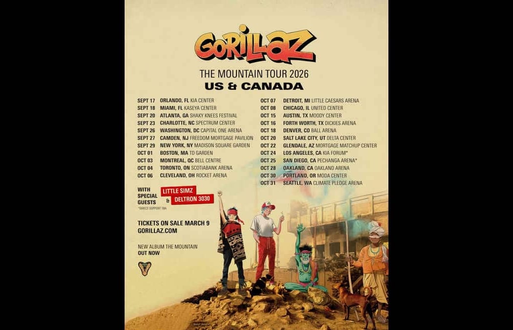 Gorillaz: The Mountain Tour 3