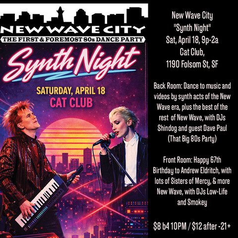 The First and Foremost 80s Dance Party 1
