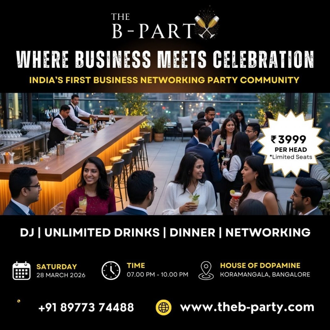 The B-PARTY – Where Business Meets Celebration 1