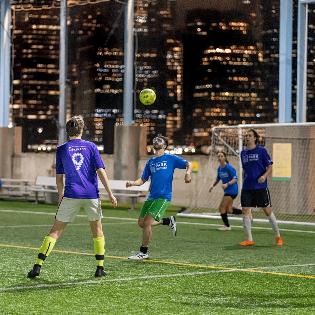 Spring Soccer Leagues: Adult Games Kickoff 1