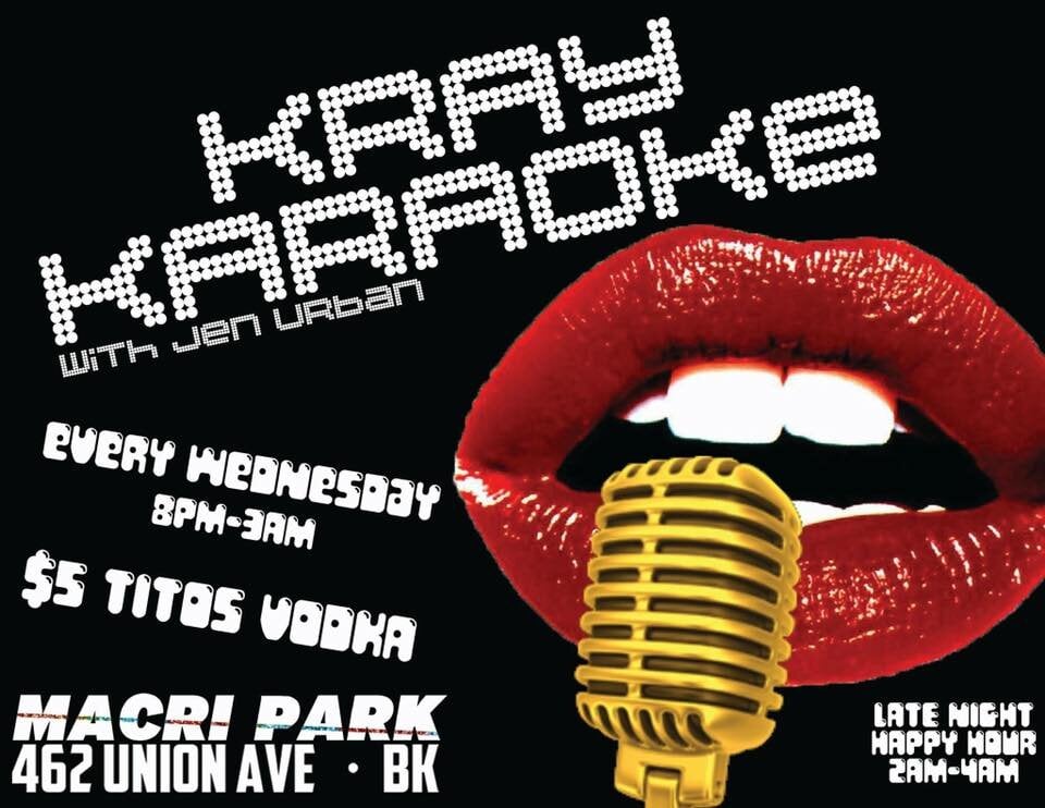 Kray Karaoke with Jen Urban 1