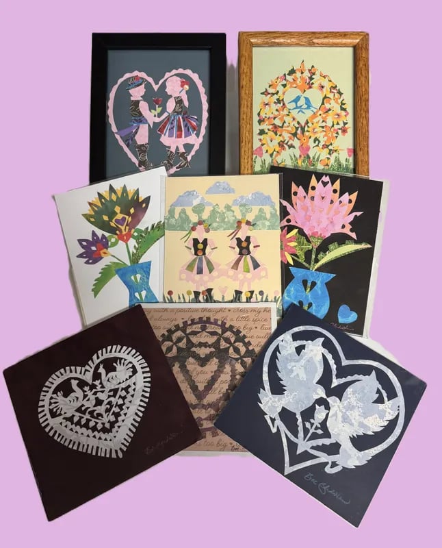 Wycinanki Paper Folk Art Workshop 1