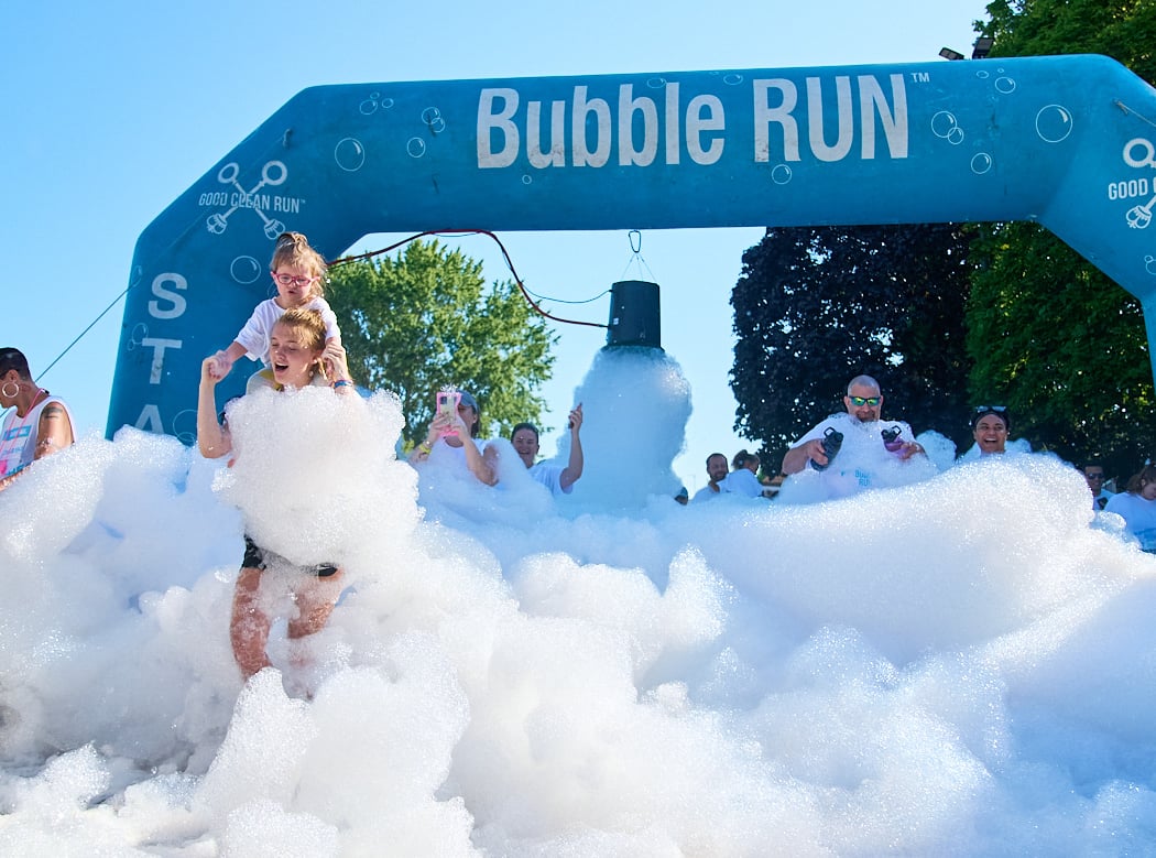 Bubble Run Richmond 1