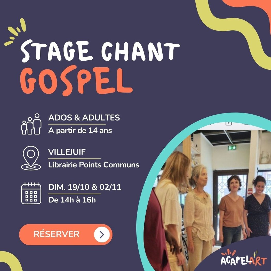 Stage de chant Gospel 1