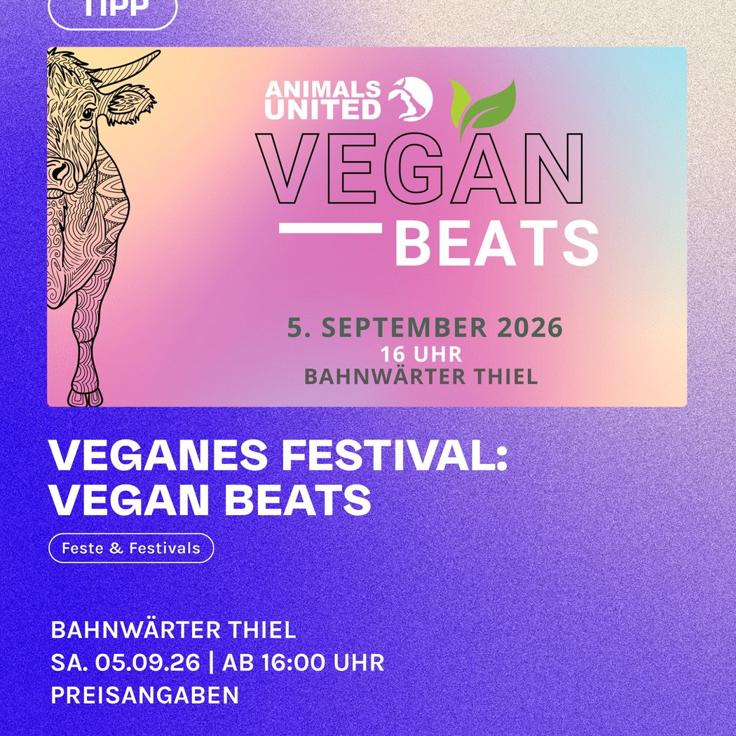ANIMALS UNITED VEGAN BEATS