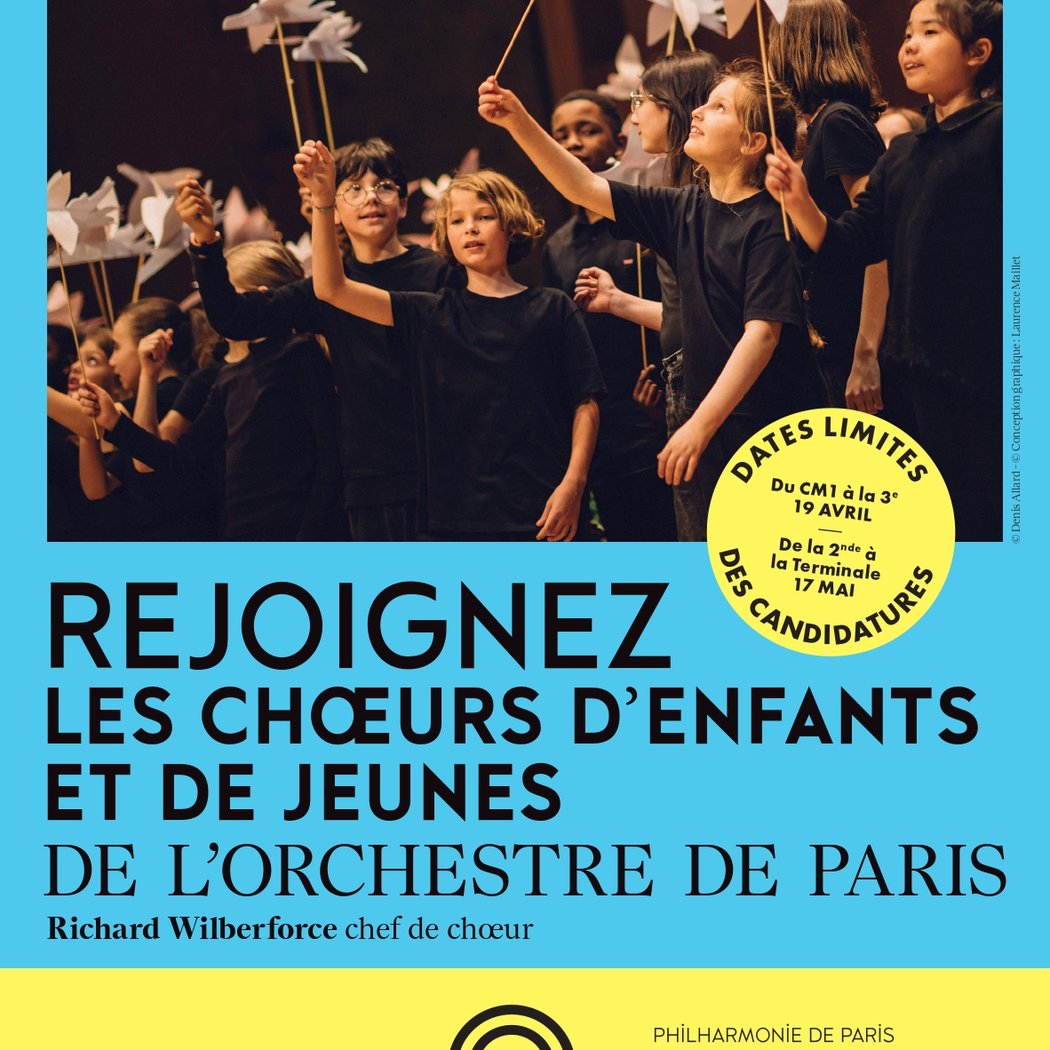 « Conte-moi la musique » Concert du Chœur d’enfants de l’orchestre de Paris 1