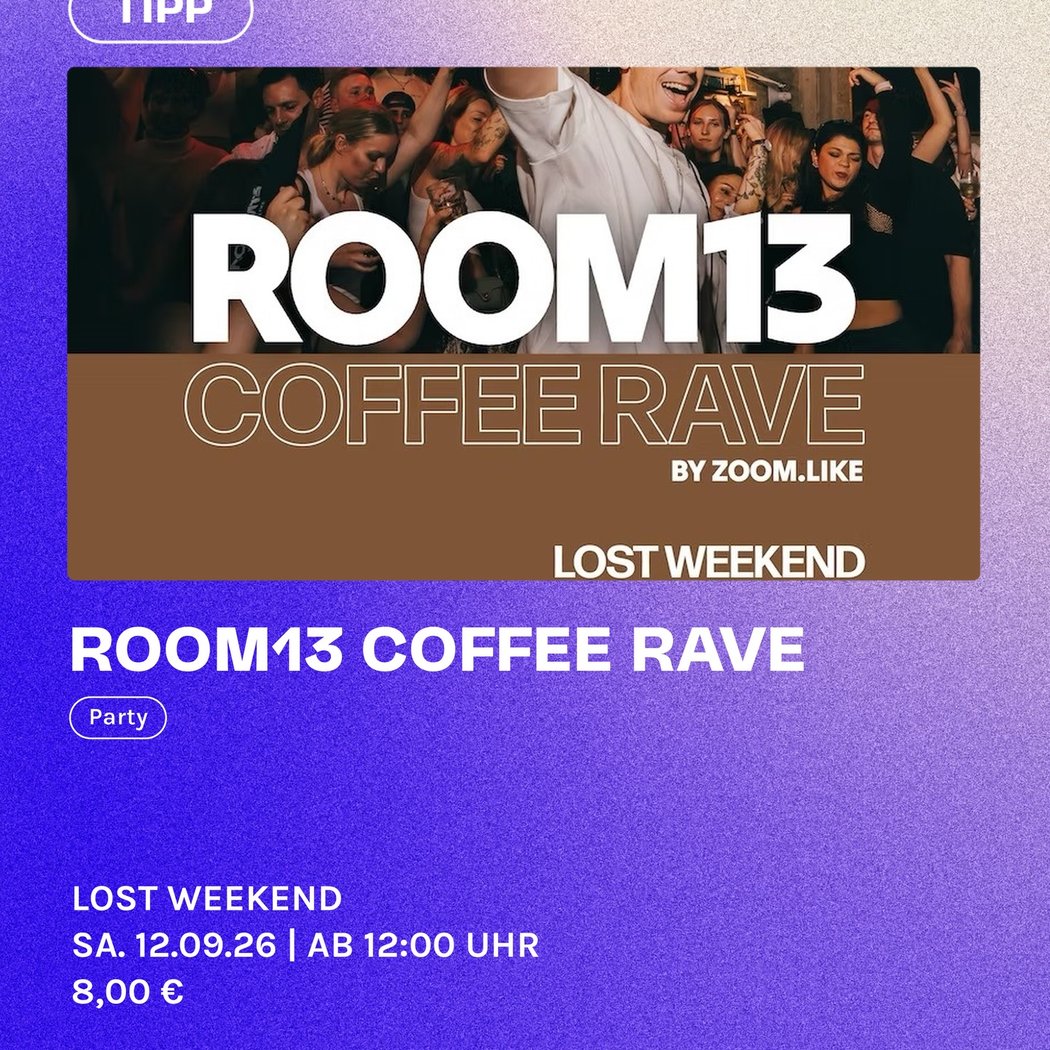 ROOM13 COFFEE RAVE 1