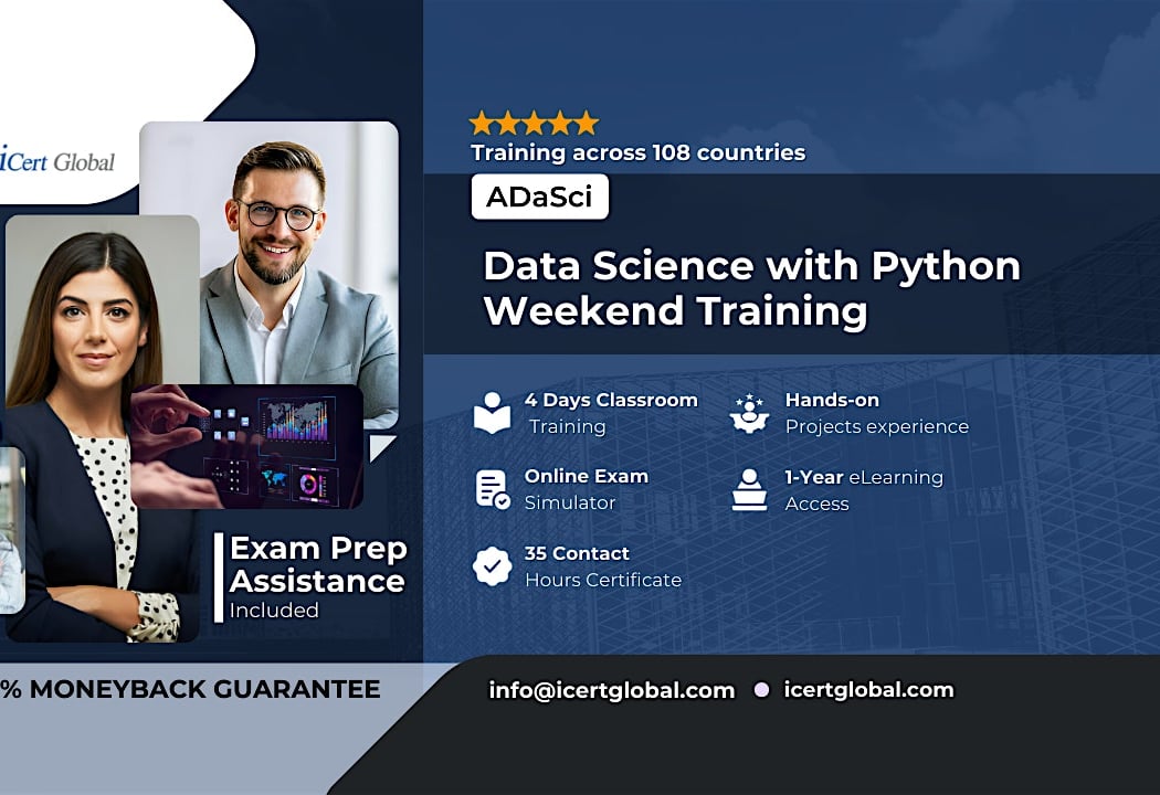 Become a Data Science Pro: 4-Day Python Weekend Bootcamp 1
