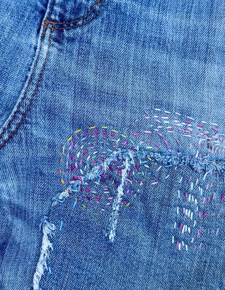 Very Visible Mending - Denim Repair Class