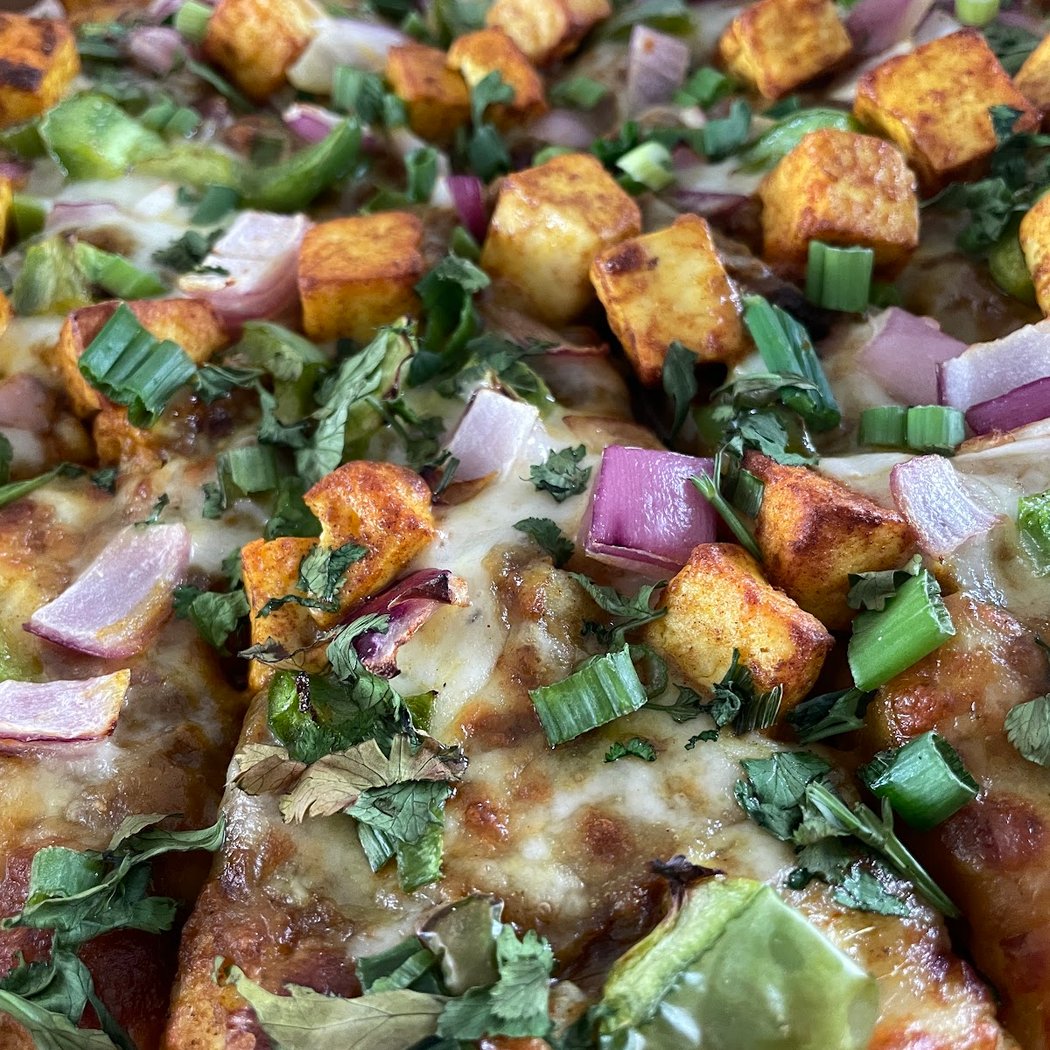 Mr Singh's Curry Pizza 1
