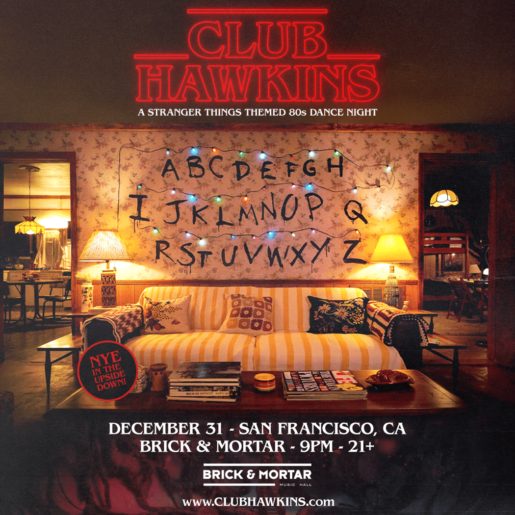 CLUB HAWKINS: A STRANGER THINGS FINALE NYE PARTY 1