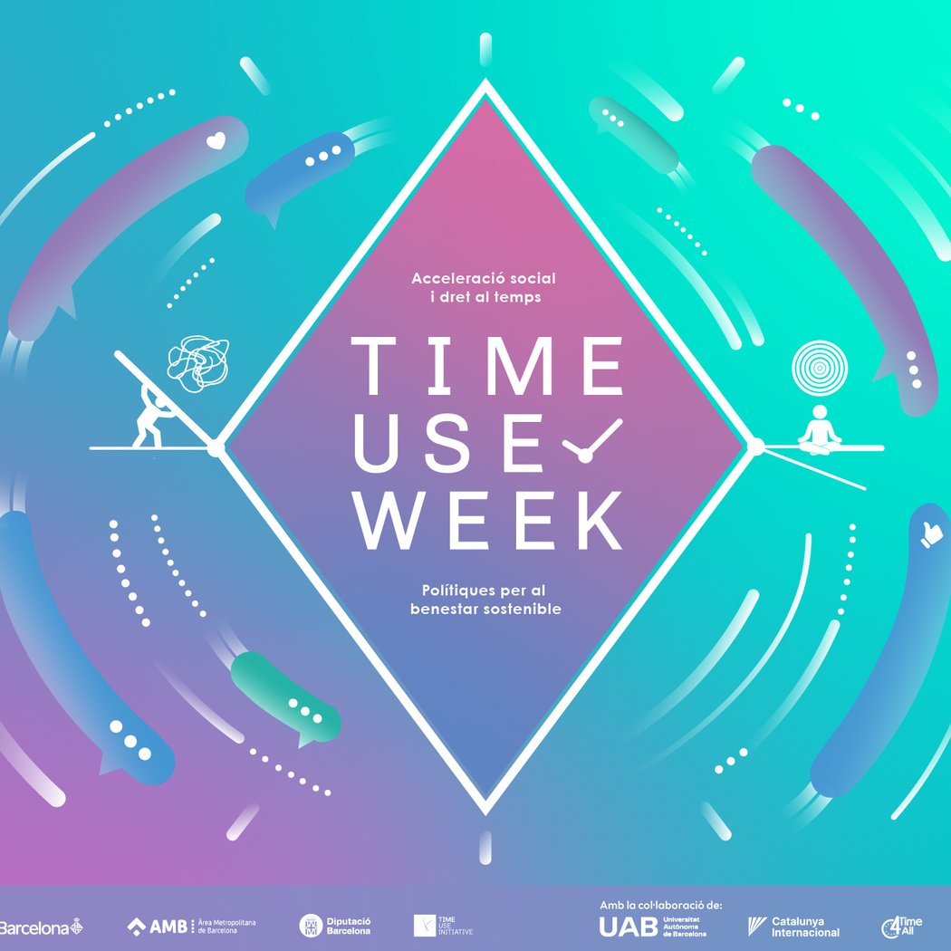 TIME USE WEEK 2026: Acceleració social i dret al temps: polítiques per al benestar sostenible 1