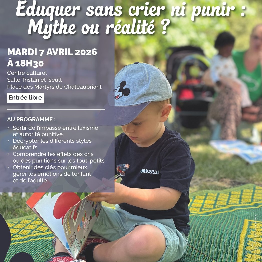 Conférence parentalité | Éduquer sans crier ni punir 1