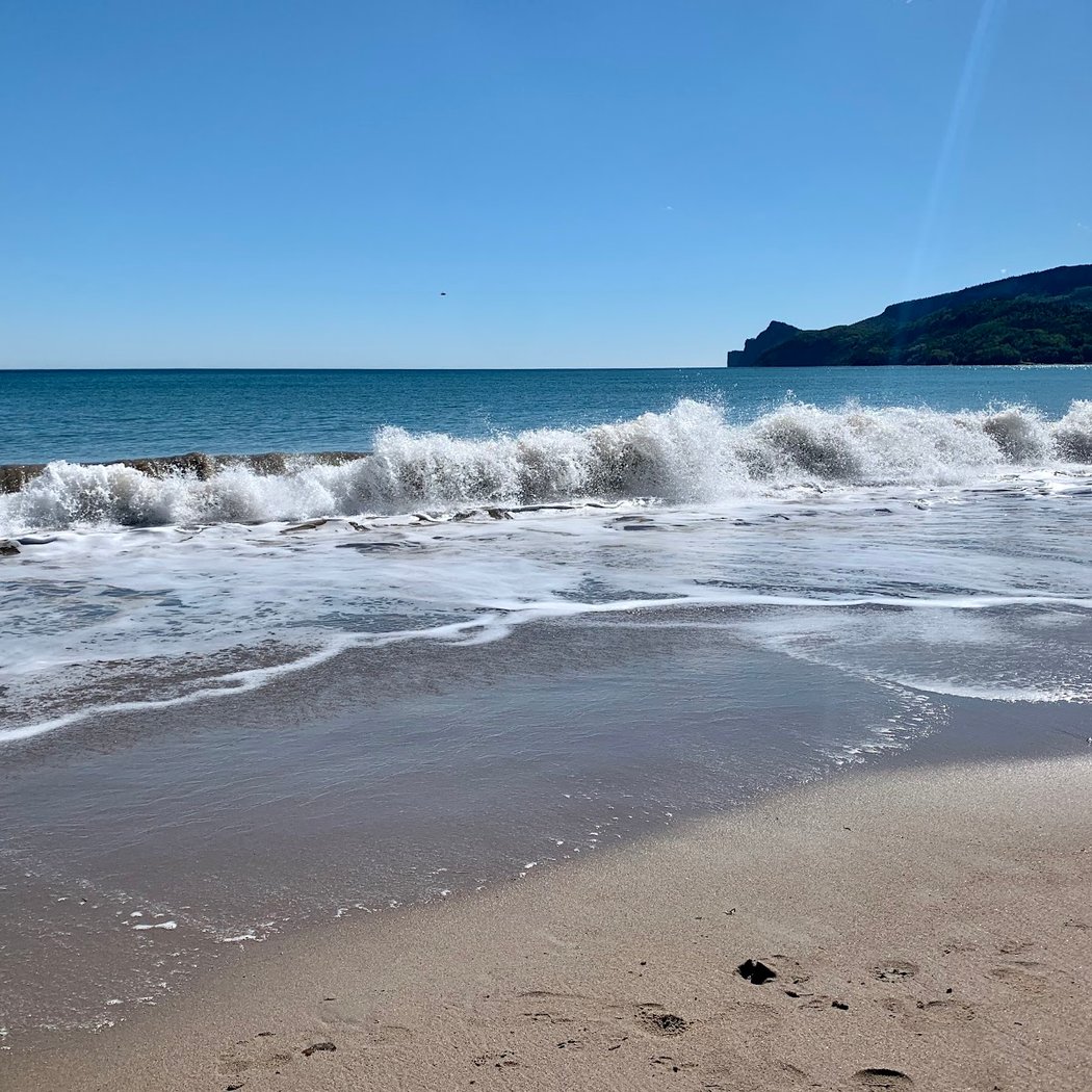 Sandy beach of Coin du Banc 1