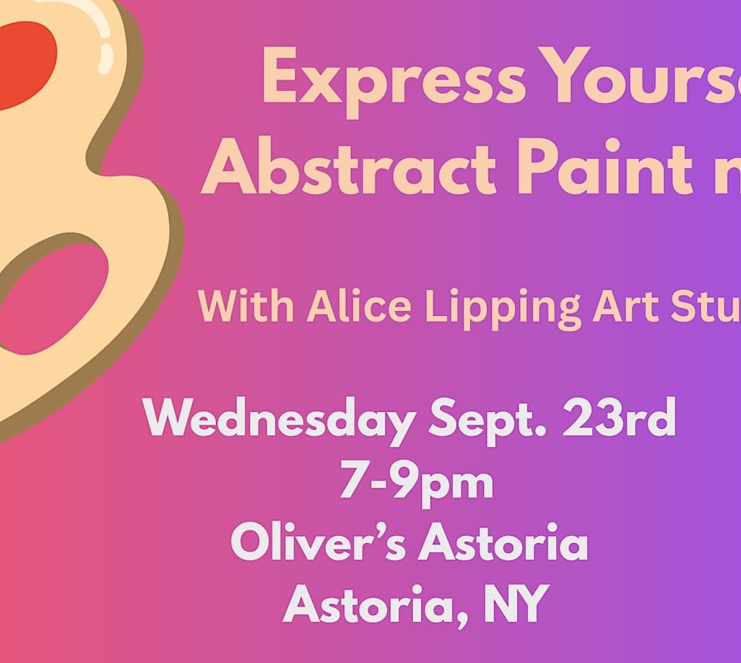 Make Your Mark! Abstract Paint n' Sip with Alice Lipping Art Studio