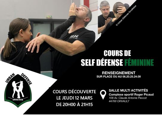 Cours découverte self défense féminine 1