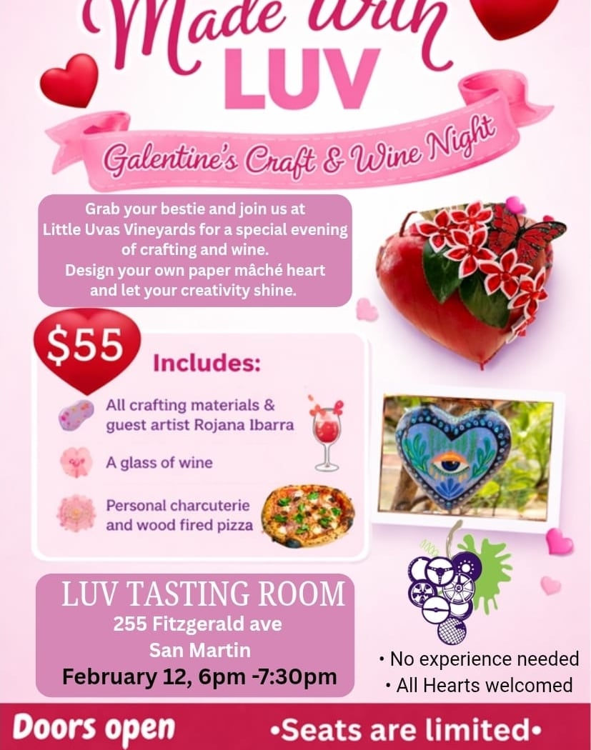 Galentine's Craft & Wine Night 1