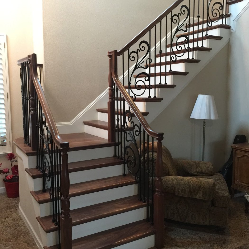 Deshields Stairs Custom Wdwrks 1