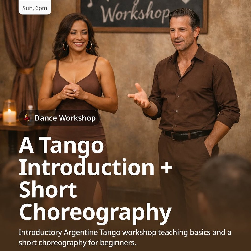 A Tango Introduction + Short Choreography 1