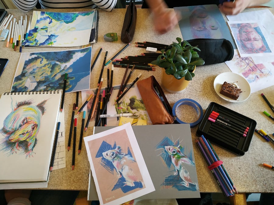 Atelier de dessin collectif 1