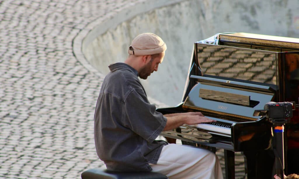 Pianos & Sunset 1