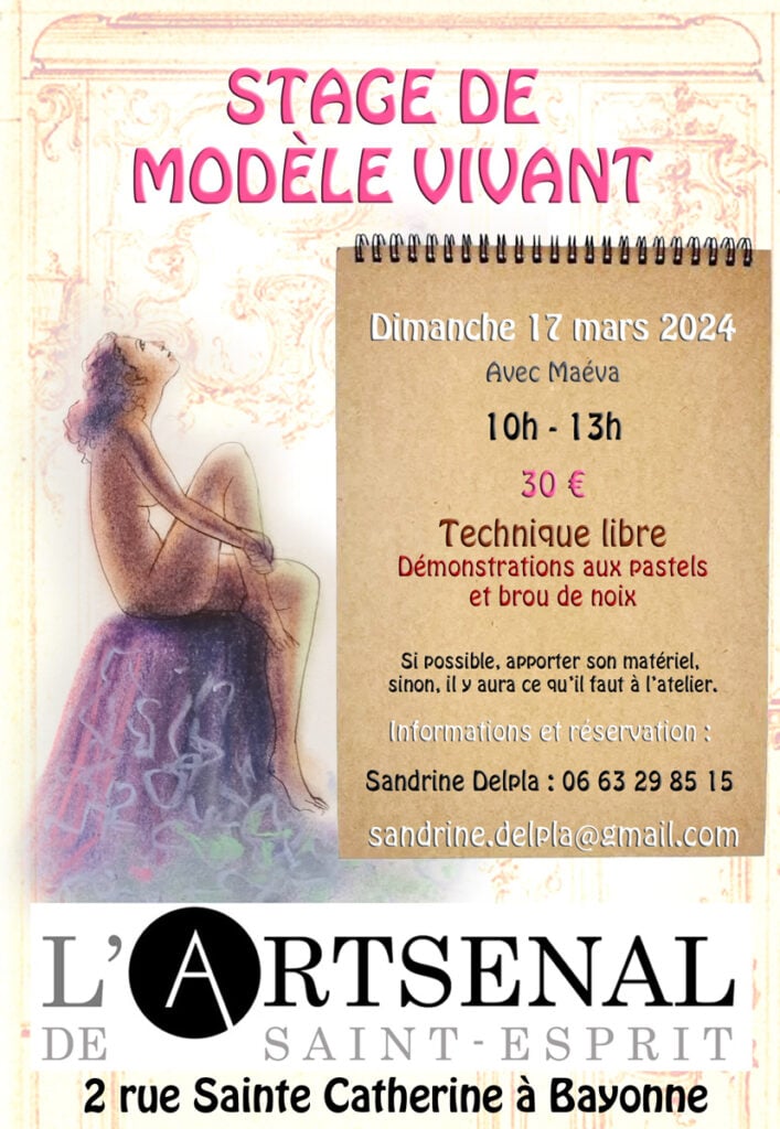 Stages de modèle vivant 1