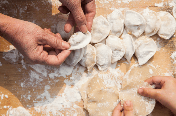Traditional Asian Dumplings Cooking Class 3