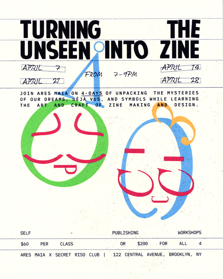 Turning the Unseen into Zine 1