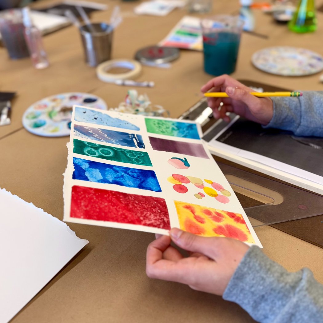 Watercolor + Paint Lab 1