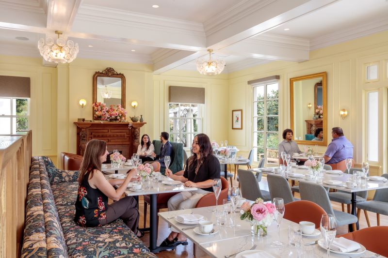 The Huntington's Rose Garden Tea Room 2