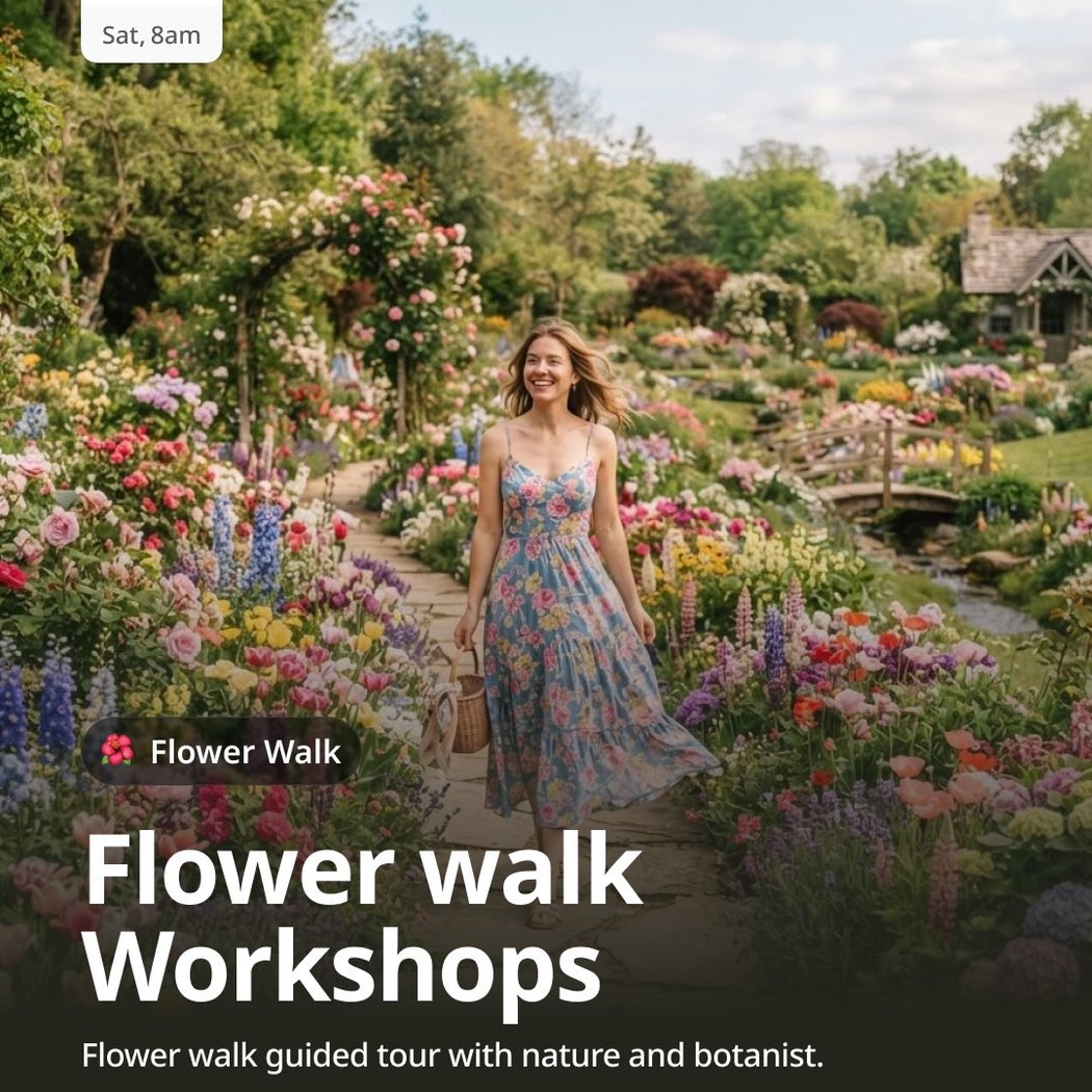 Flower Walk Workshop 1