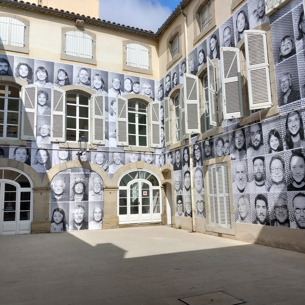 Exposition éphémère de l'artiste JR 1
