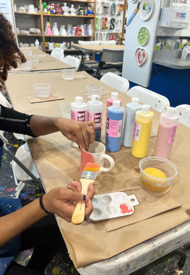 Pottery Painting Class 3