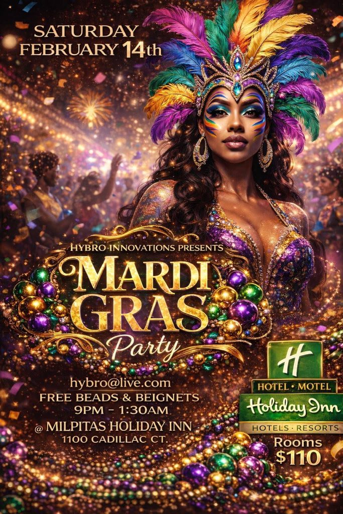 Valentine & Mardi Gras Dinner Dance and Stay the Night 1