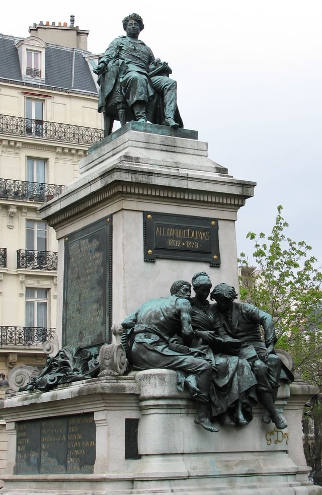 Monument to Alexandre Dumas 2