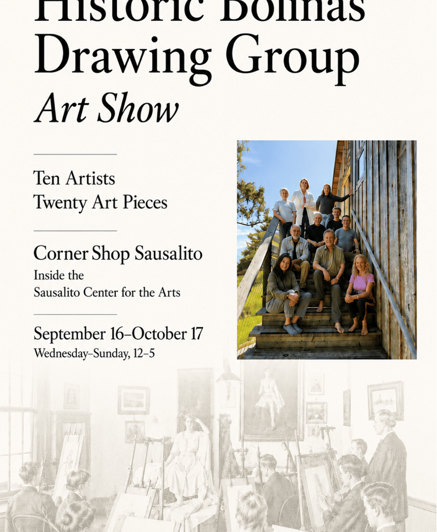 The Historic Bolinas Drawing Group Art Show