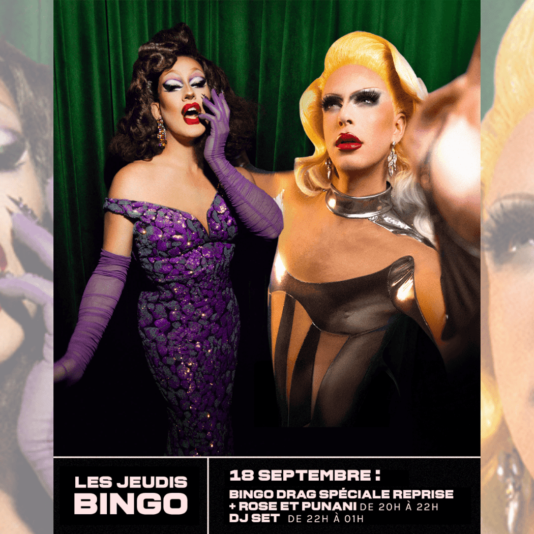 Bingo Drag avec Catherine Pine O’Noir & Rose & Punani 1