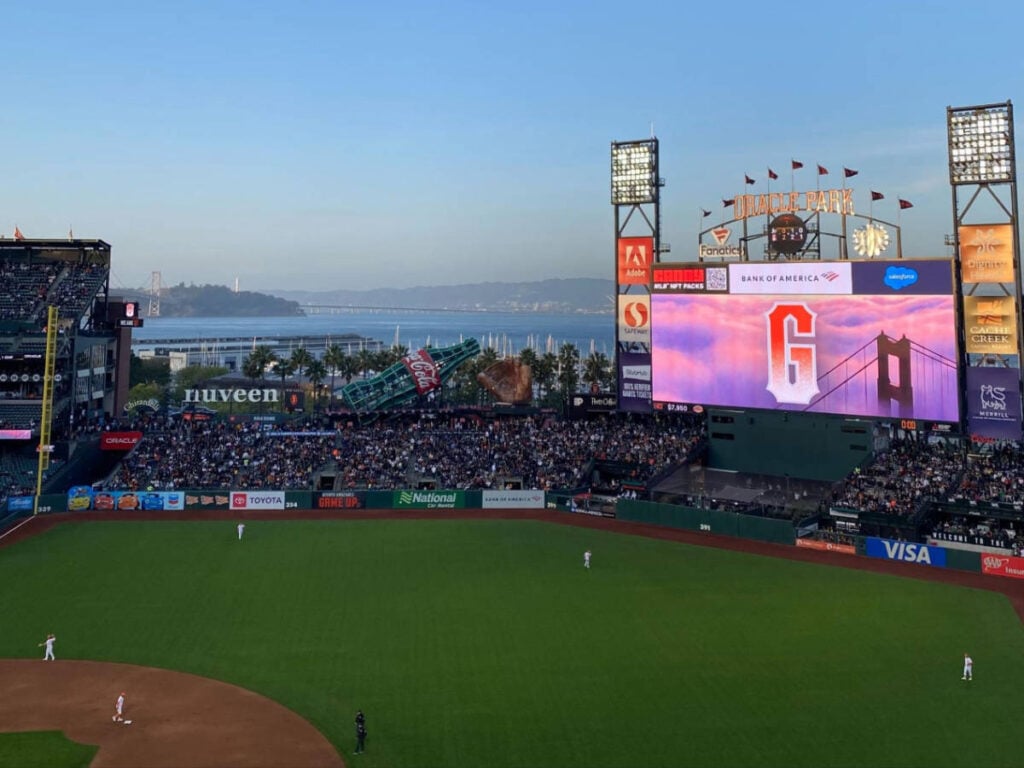 SF Giants Baseball Game 2