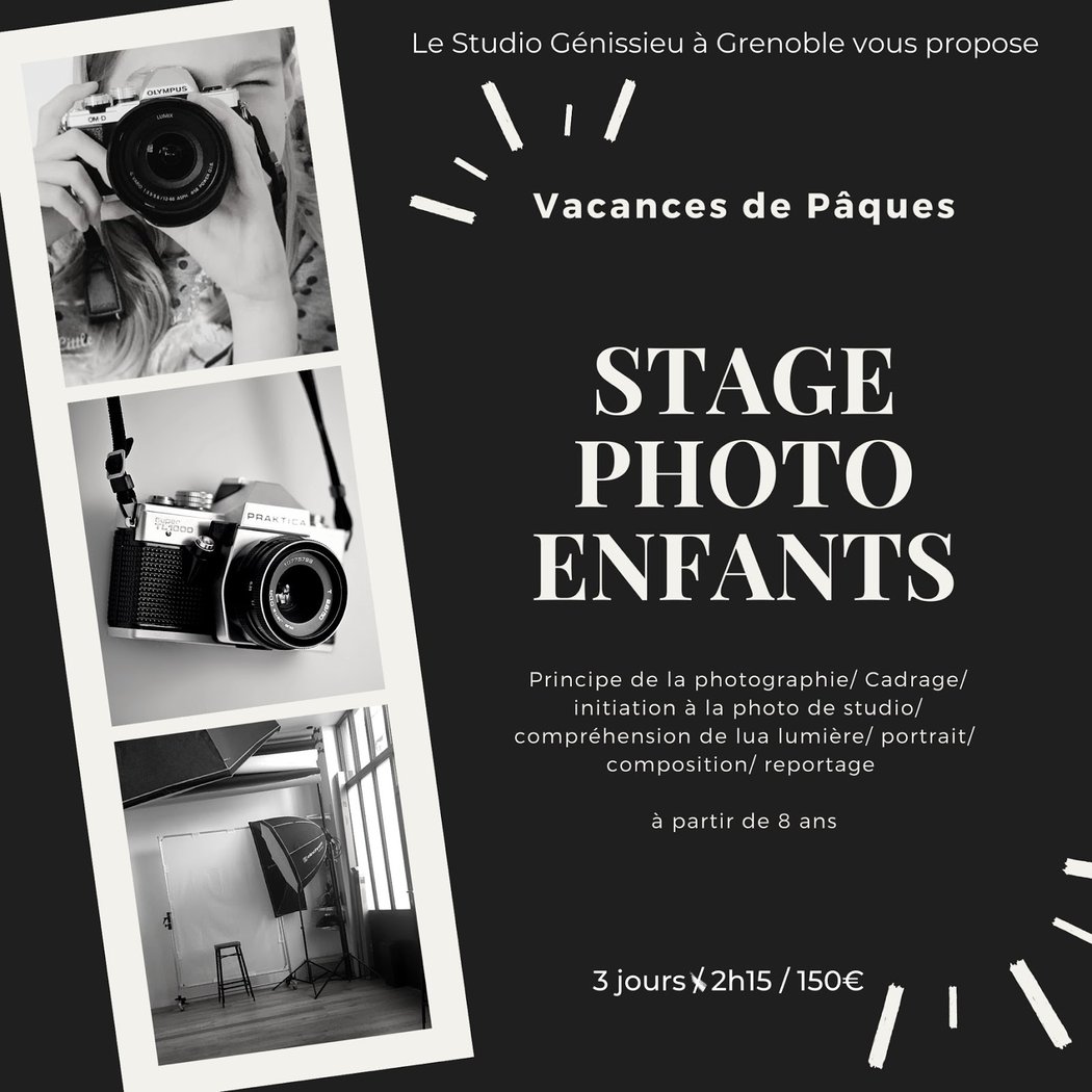 Les Ateliers Du Studio, Stage Photo, Cours, Adultes Et Enfants 1