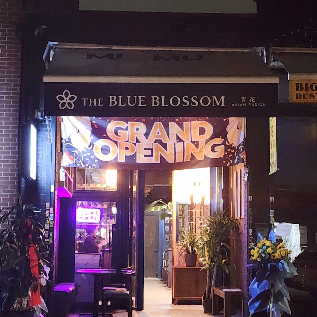 The blue blossom/Sushi/Chinese 2