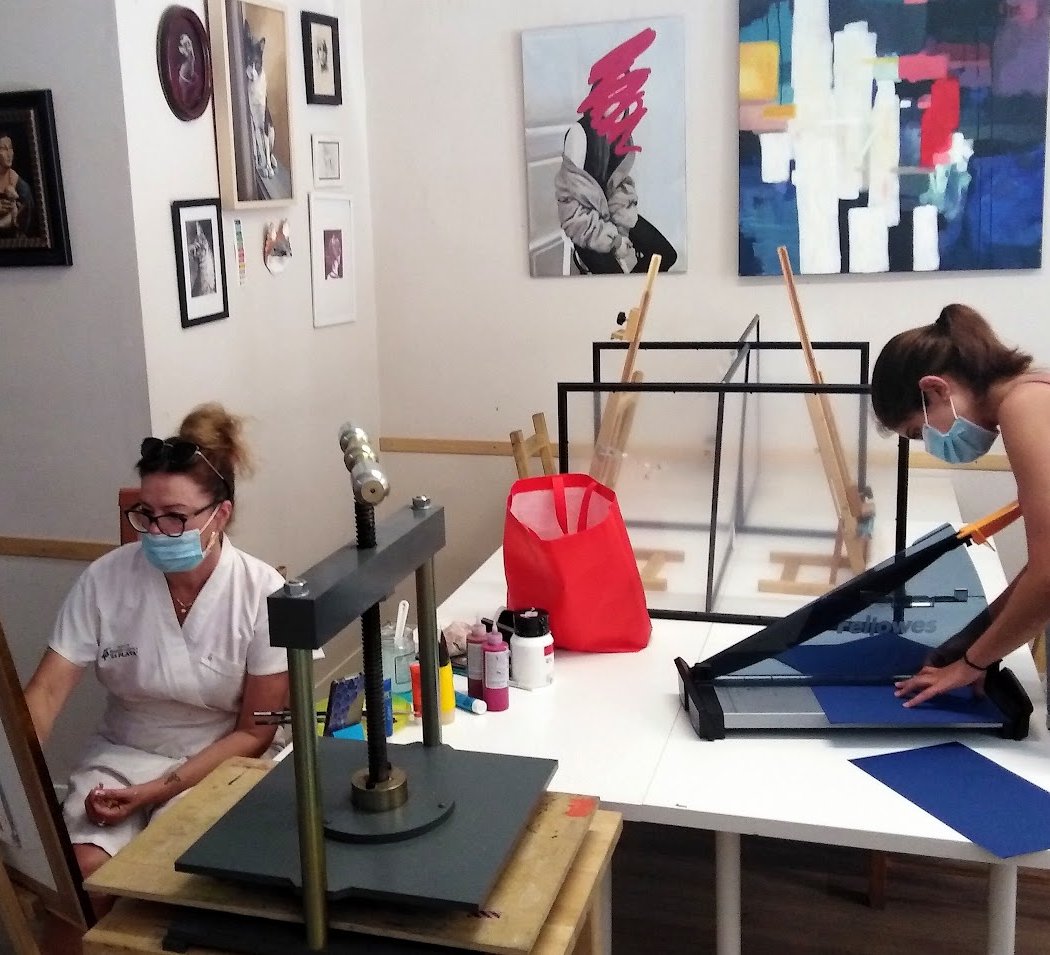 APORÍA ESPACIO CREATIVO Academia pintura SEVILLA 3