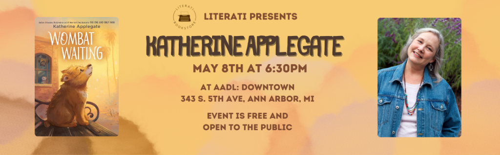 Literati Presents: Katherine Applegate 1