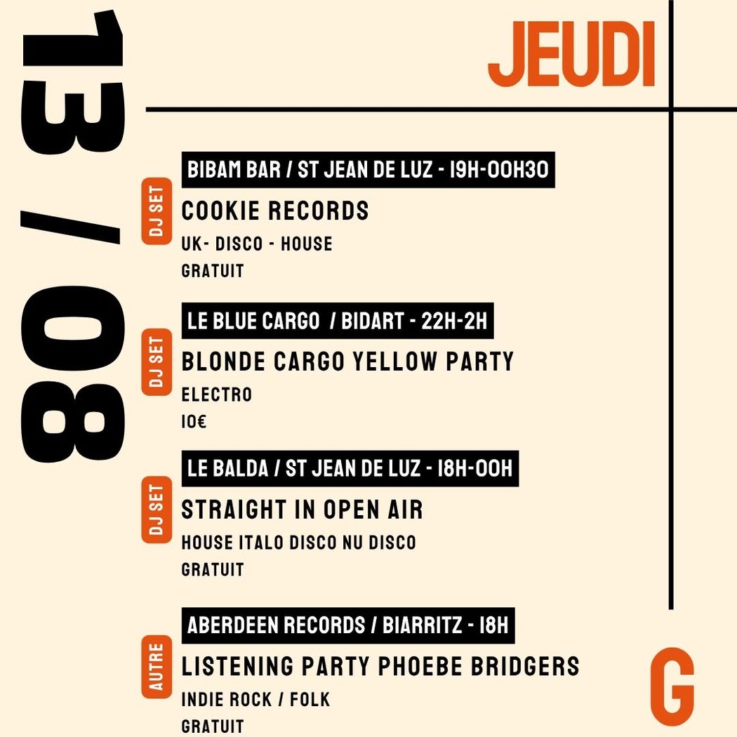 BLONDE CARGO YELLOW PARTY 1