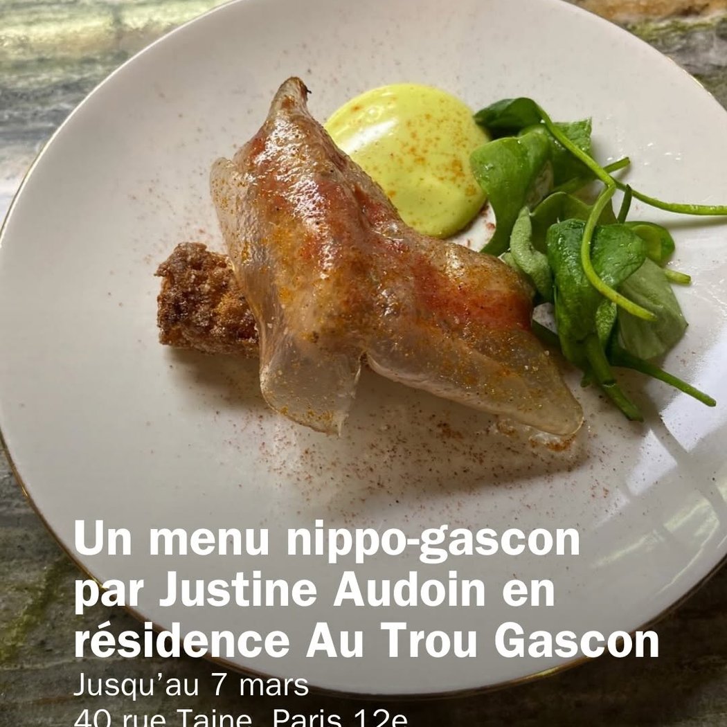 Menu nippo-gascon par Justine Audoin 1
